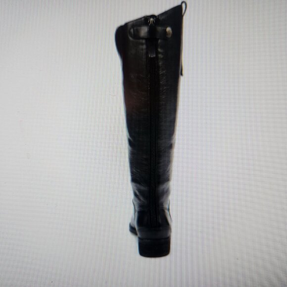 Sam Edelman "Penny" Black Leather boots. NIB. Size 5.5 Wide - Picture 3 of 13